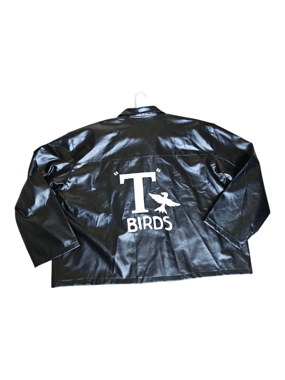 NWT Grease T-Birds Faux Leather Jacket Costume 4X - Picture 16 of 16